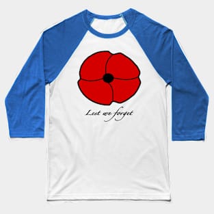 Lest we forget Baseball T-Shirt